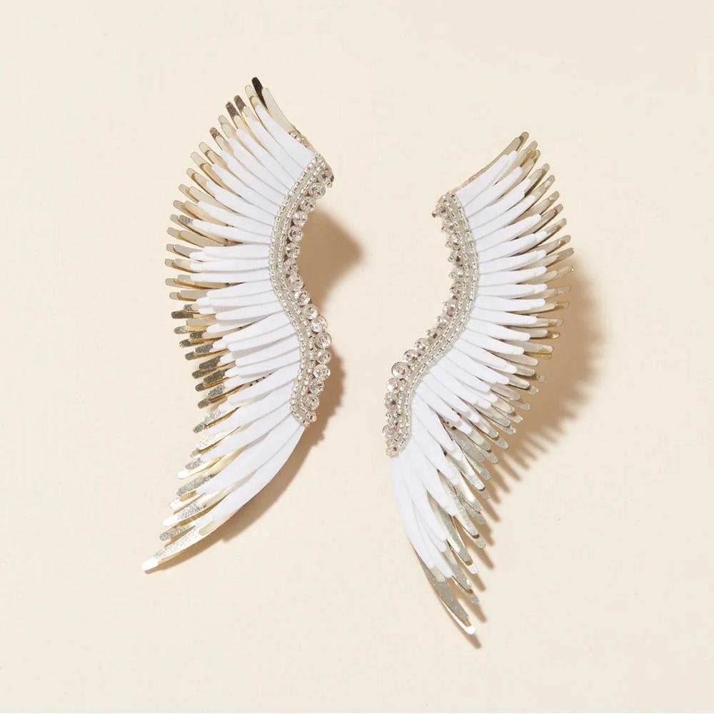 Mignonne Gavigan White Gold Madeline Earrings